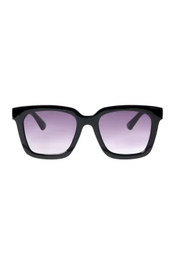 Women Scamp & Dude Anais Black Square Sunglasses