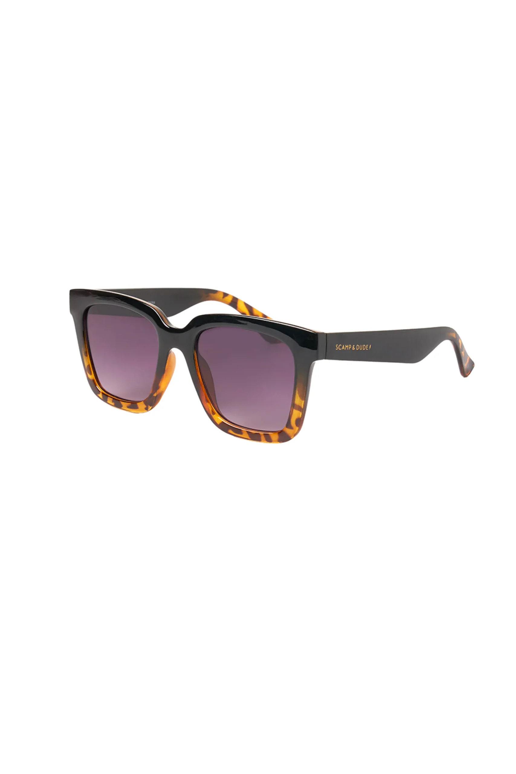 Women Scamp & Dude Anais Tortoiseshell Square Sunglasses