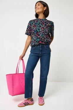 Women Scamp & Dude Authentic Indigo Boyfriend Jeans