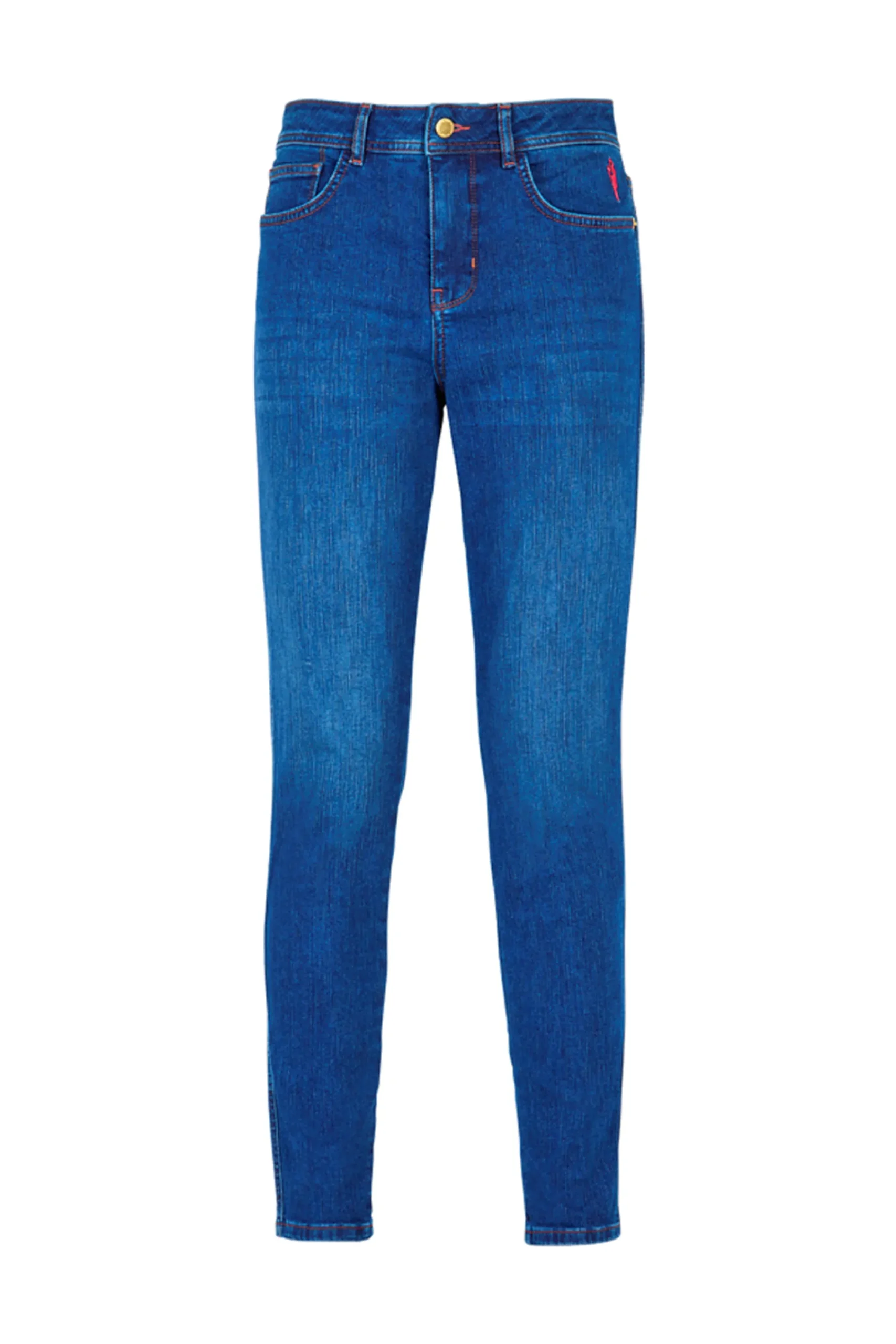 Women Scamp & Dude Authentic Indigo Slim Jeans