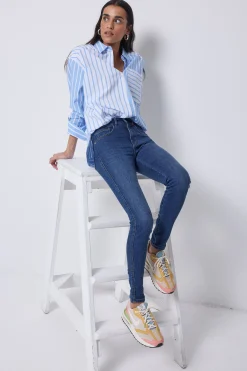 Women Scamp & Dude Authentic Indigo Slim Jeans