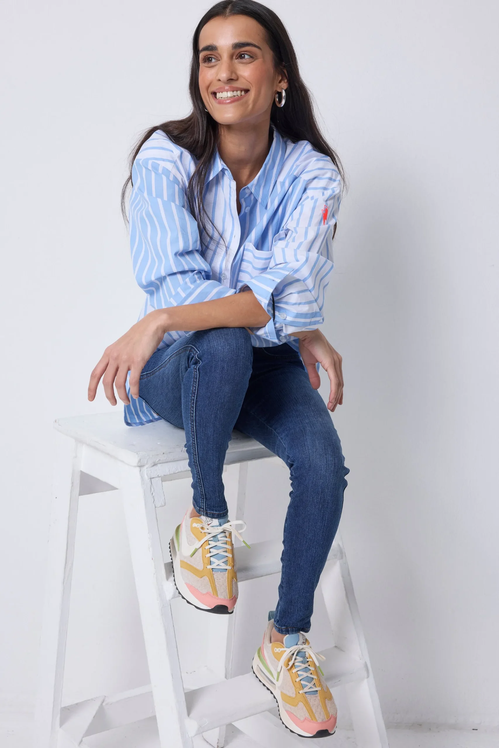 Women Scamp & Dude Authentic Indigo Slim Jeans