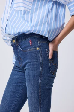 Women Scamp & Dude Authentic Indigo Slim Jeans