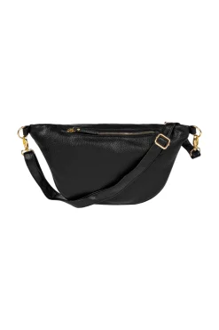 Women Scamp & Dude Black Studded Bum Bag