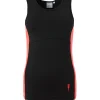 Women Scamp & Dude Black with Neon Coral Lightweight Active Vest