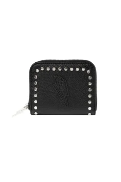Women Scamp & Dude Black with Silver Studded Purse