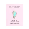 Women Scamp & Dude Blue Lightning Bolt Pin Badge