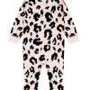 Women Scamp & Dude Blush Leopard Romper