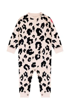 Women Scamp & Dude Blush Leopard Romper