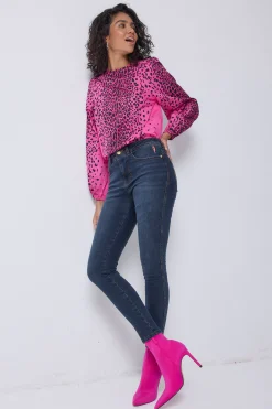 Women Scamp & Dude Dark Indigo Slim Jeans