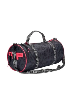 Women Scamp & Dude Grey with Black Leopard Active Bag
