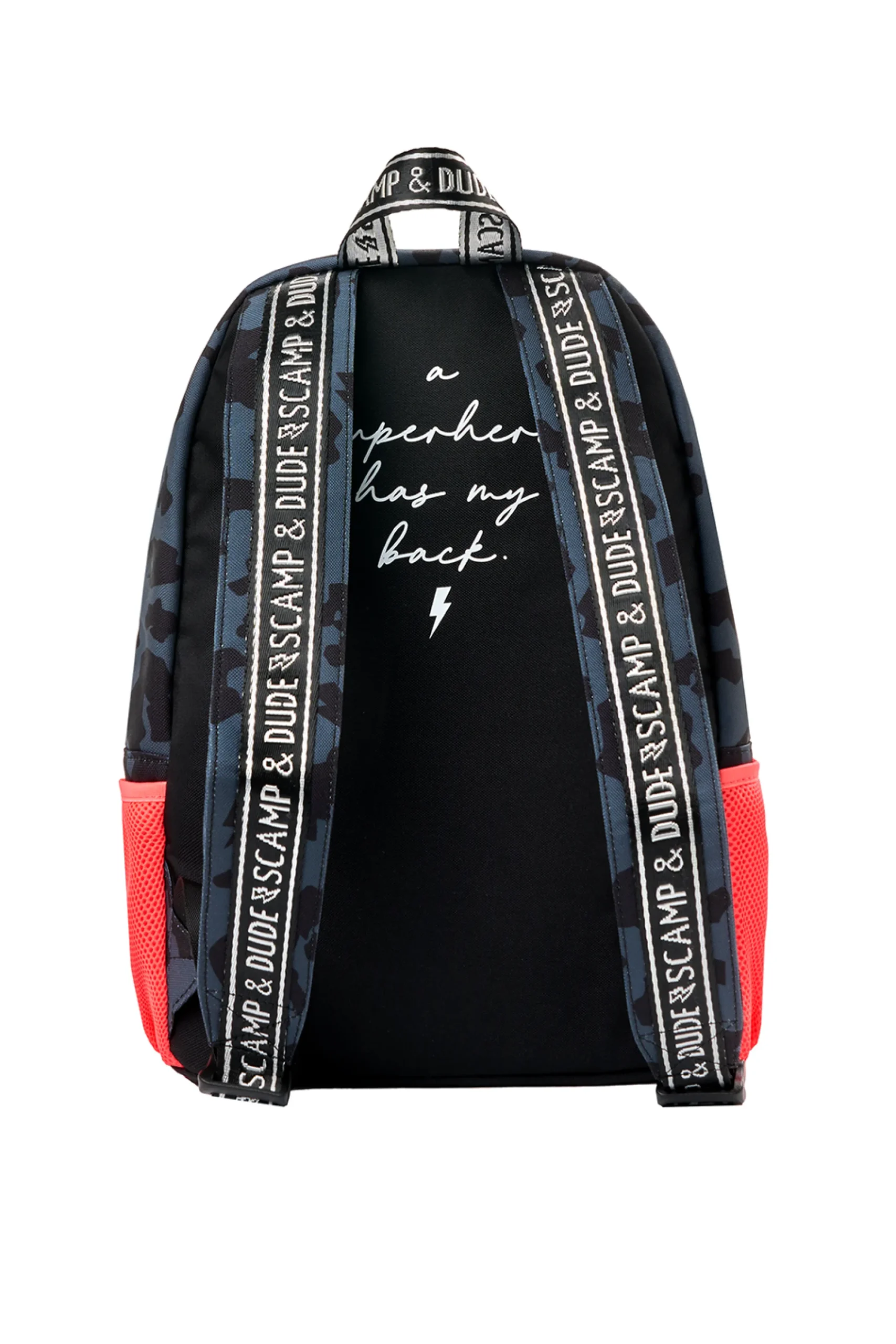 Women Scamp & Dude Grey with Black Leopard Backpack