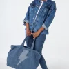 Women Scamp & Dude Indigo Wash Oversized Denim Jacket