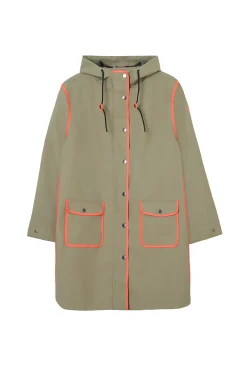 Women Scamp & Dude Khaki Raincoat