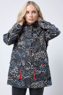 Women Scamp & Dude Khaki Wild Camo Utility Jacket