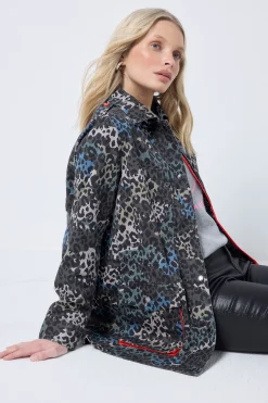 Women Scamp & Dude Khaki Wild Camo Utility Jacket