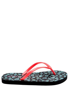 Women Scamp & Dude Khaki with Black Leopard Flip Flops