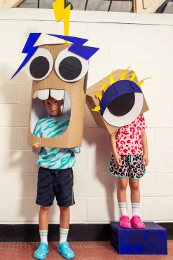 Women Scamp & Dude Kids Ivory with Rainbow Shadow Leopard Shorts