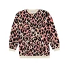 Women Scamp & Dude Kids Mixed Neutral with Black Shadow Leopard Relaxed Sweatshirt