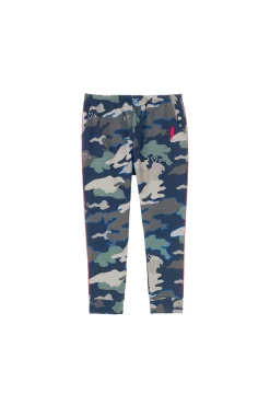 Women Scamp & Dude Kids Navy Camo Joggers