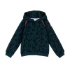 Women Scamp & Dude Kids Navy Leopard Hoodie