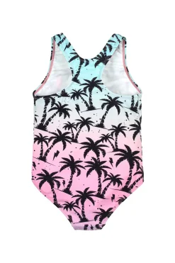 Women Scamp & Dude Kids Ombré Palm Swimsuit