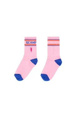 Women Scamp & Dude Kids Pink Sport Socks