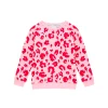Women Scamp & Dude Kids Pink with Red Leopard Sweatshirt