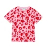 Women Scamp & Dude Kids Pink with Red Leopard T-Shirt