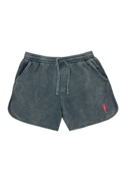 Kids Scamp & Dude Kids Washed Black Shorts