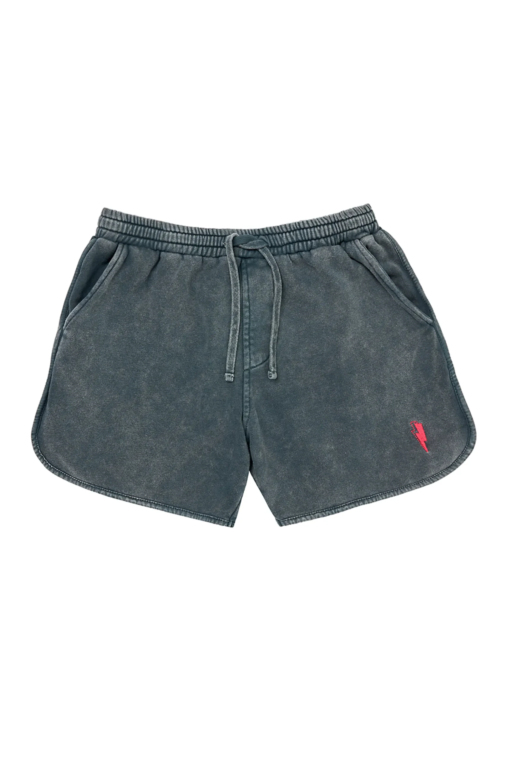 Kids Scamp & Dude Kids Washed Black Shorts