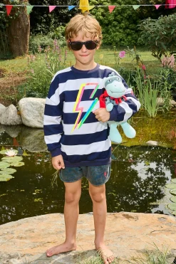 Kids Scamp & Dude Kids Washed Black Shorts