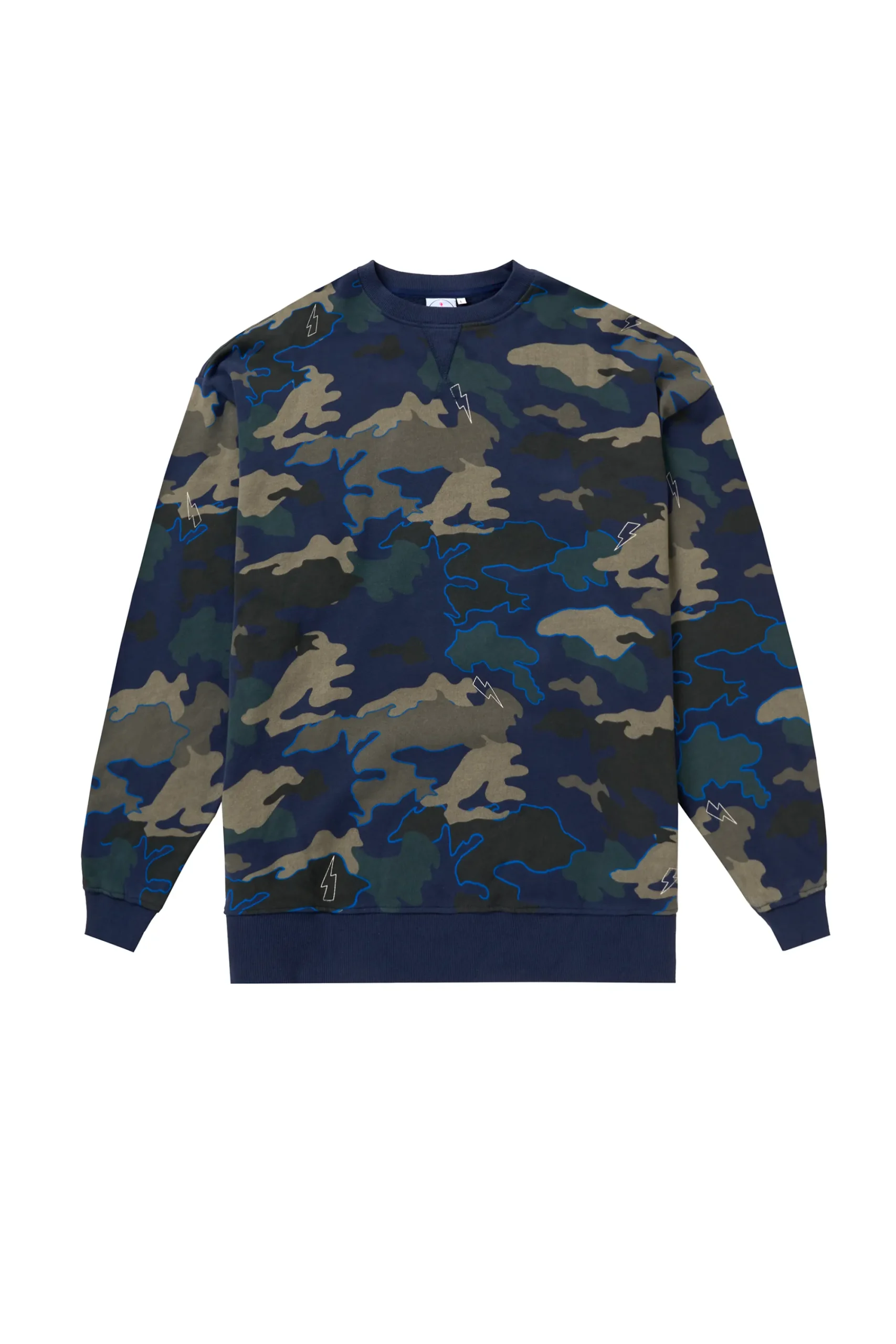 Women Scamp & Dude Men's Navy Camo Sweatshirt