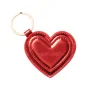 Women Scamp & Dude Metallic Red Heart Keyring