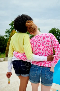 Women Scamp & Dude Mid Wash Indigo Denim Shorts