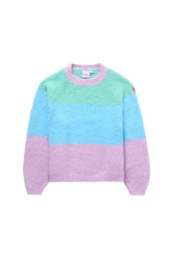 Women Scamp & Dude Multicolour Pastel Fluffy Knit Jumper