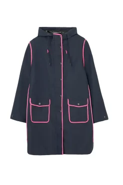 Women Scamp & Dude Navy Raincoat