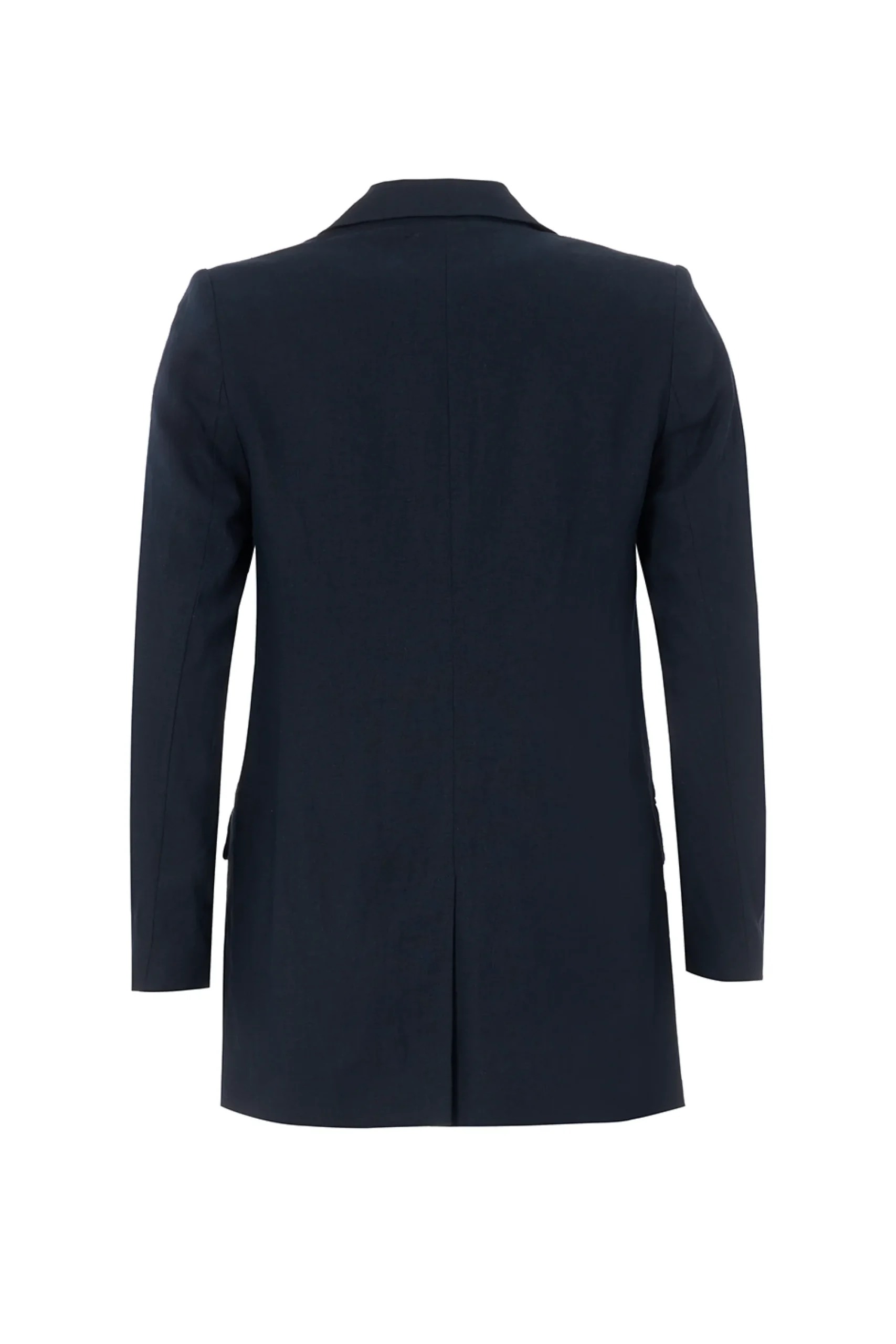 Women Scamp & Dude Navy Scallop Edge Blazer