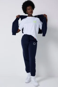 Women Scamp & Dude Navy Scamp & Dude Logo Joggers