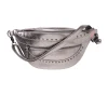 Women Scamp & Dude Pewter Studded Bum Bag