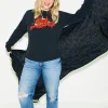 Women Scamp & Dude Scamp & Dude x Nicky Newman Navy 'Go Grab Life' Charity Classic Sweatshirt