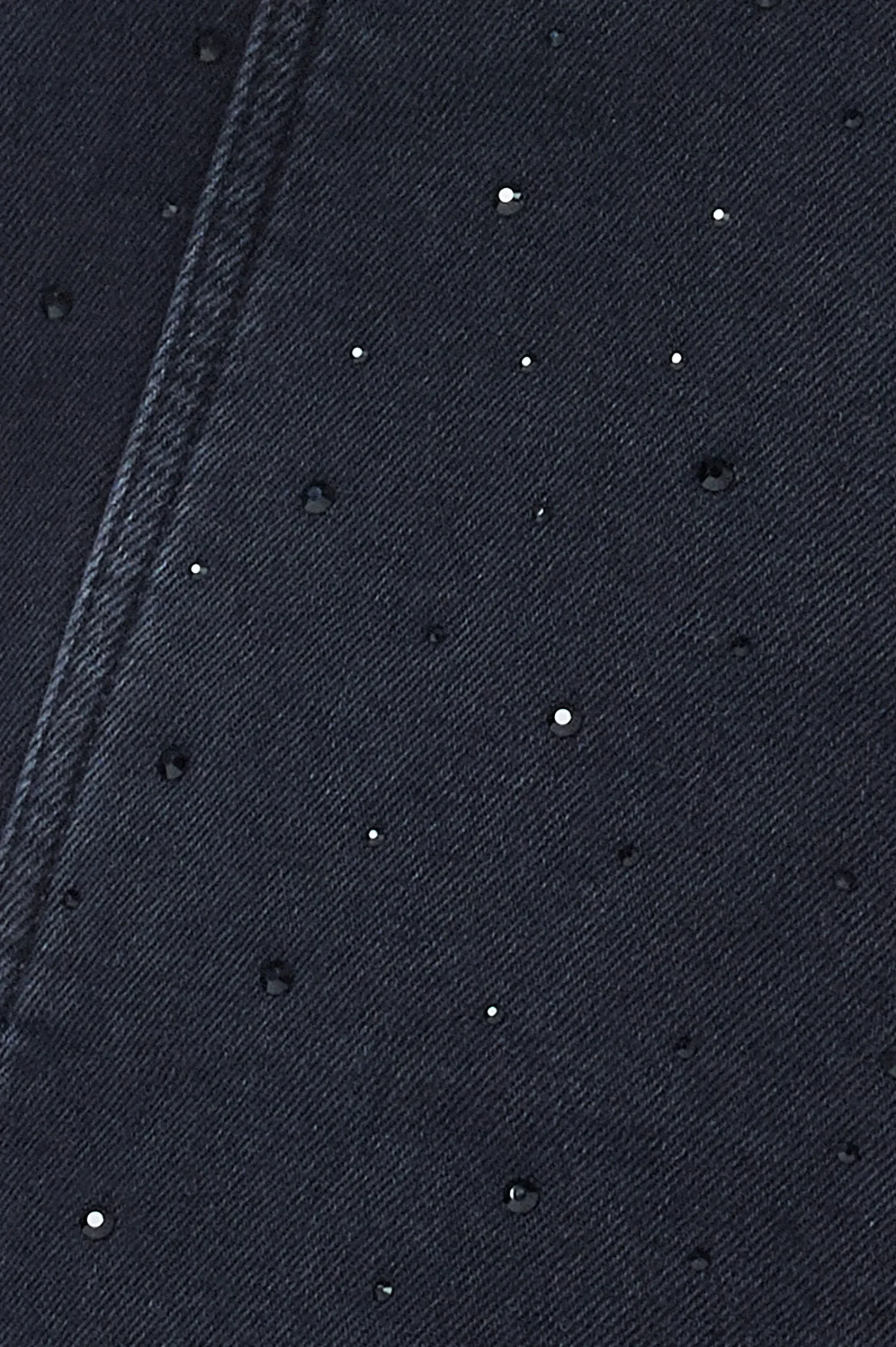 Women Scamp & Dude Washed Black Embellished Zip Detail Denim Dress