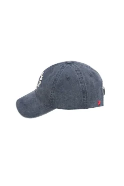 Women Scamp & Dude Washed Blue Graphic Logo Cap
