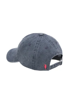 Women Scamp & Dude Washed Blue Graphic Logo Cap