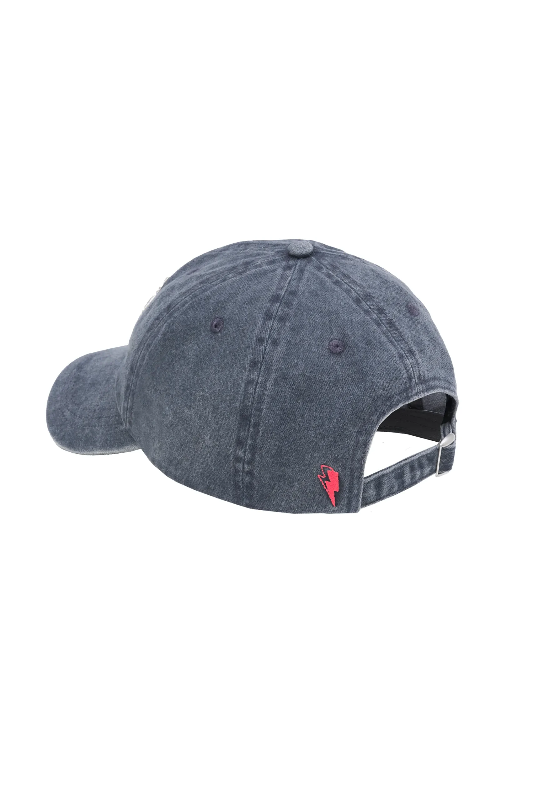 Women Scamp & Dude Washed Blue Graphic Logo Cap